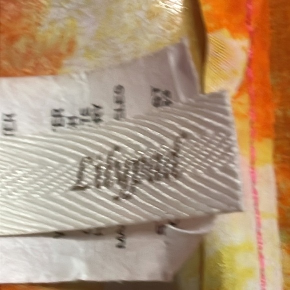 Small Lilypad cold shoulder pink ombré round neck B louse tunic top - Picture 12 of 16